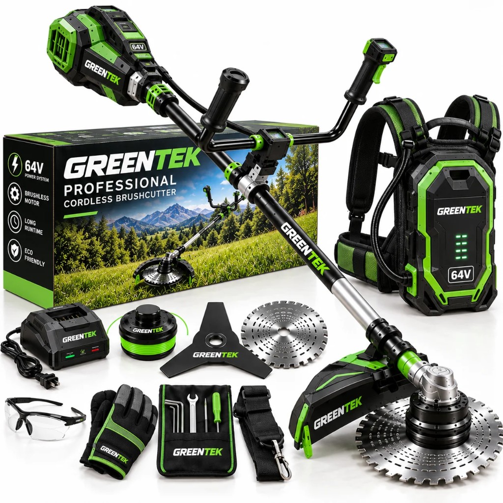Kit completo IRON max con batteria incorporata, lame e caricabatterie